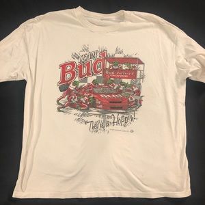 VINTAGE Budweiser Beer T-Shirt 1986
